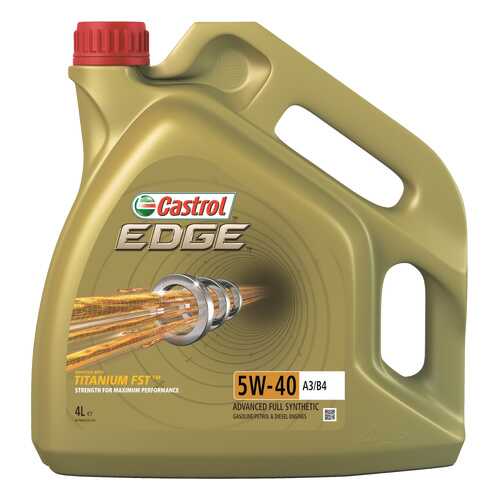 Моторное масло Castrol Edge 5W-40 4л в Несте Ойл
