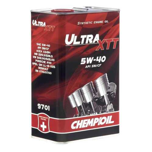 Моторное масло Chempioil Ultra LRX 5W-30 4л metal в Несте Ойл