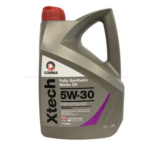 Моторное масло Comma xtech 5W-30 4л в Несте Ойл
