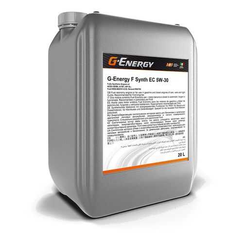 Моторное масло G-Energy F Synth 5W-30 20л в Несте Ойл
