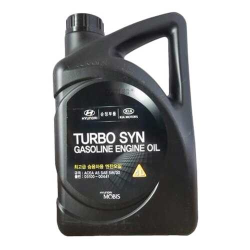 Моторное масло Hyundai Turbo SYN Gasoline Engine Oil 5W-30 4л в Несте Ойл