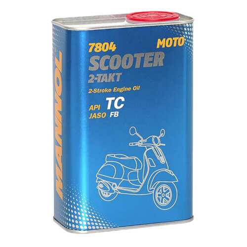 Моторное масло Mannol 2-Takt Scooter 1л в Несте Ойл