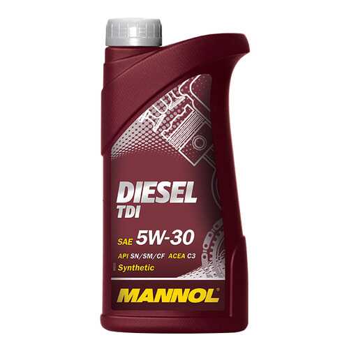 Моторное масло Mannol Diesel TDI 5W-30 1л в Несте Ойл