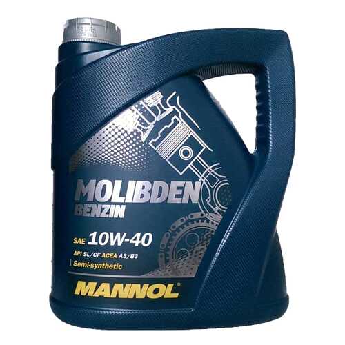 Моторное масло Mannol Molibden Benzin 10W-40 4л в Несте Ойл
