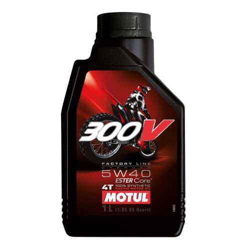 Моторное масло Motul 300V 4T Factory Line Off Road 5W-40 1л в Несте Ойл