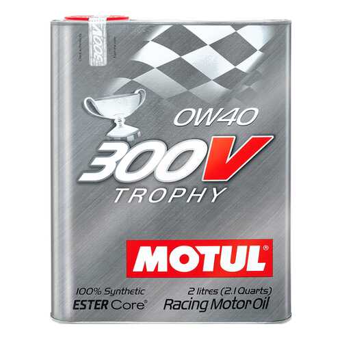 Моторное масло Motul 300V Trophy 0W-40 2л в Несте Ойл