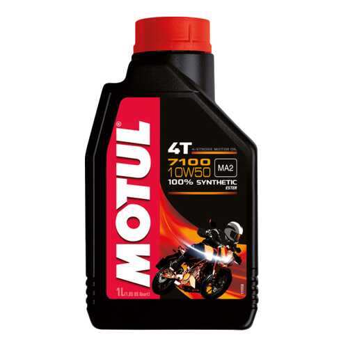 Моторное масло Motul 7100 4T 10W-50 1л в Несте Ойл