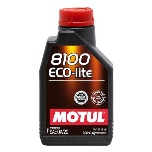 Моторное масло Motul 8100 Eco-lite 0W-20 1л в Несте Ойл
