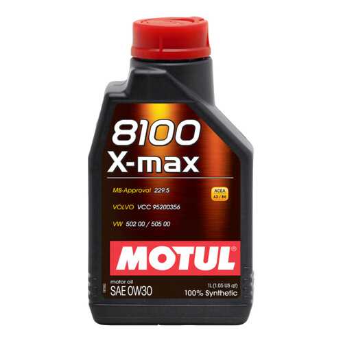 Моторное масло Motul 8100 X-max 0w-30 1л в Несте Ойл