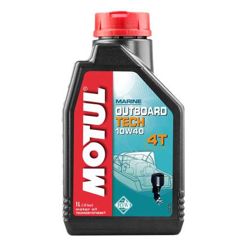 Моторное масло Motul Outboard Tech 4T 10W-30 1л в Несте Ойл