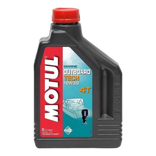 Моторное масло Motul Outboard Tech 4T 10W-30 2л в Несте Ойл