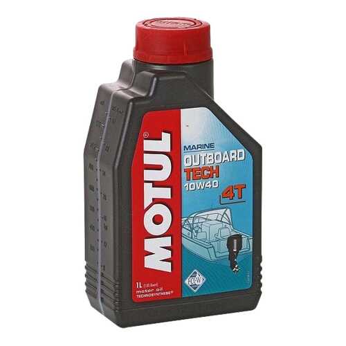 Моторное масло Motul Outboard Tech 4T 10W-40 1л в Несте Ойл