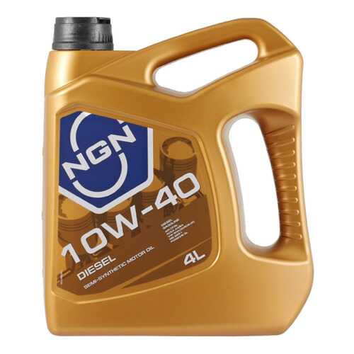 Моторное масло NGN Diesel 10W-40 4л в Несте Ойл