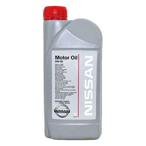 Моторное масло Nissan Fully synthetic SAE 5w-30 1л в Несте Ойл