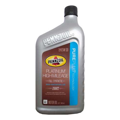 Моторное масло Pennzoil Platinum high mileage 5w-30 0,946л в Несте Ойл