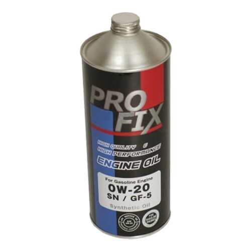 Моторное масло Profix SN0W20C1 0w-20 1л в Несте Ойл