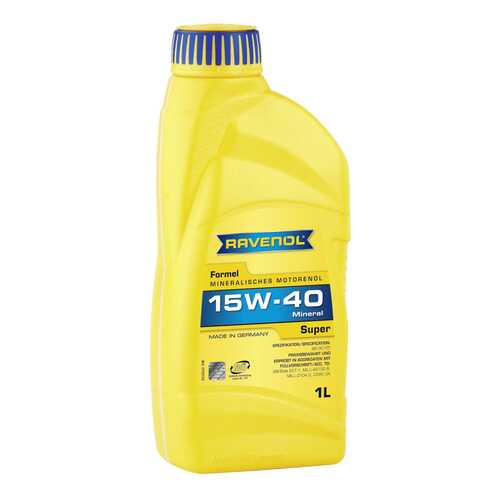 Моторное масло Ravenol Formel Super SAE 15W-40 1л в Несте Ойл