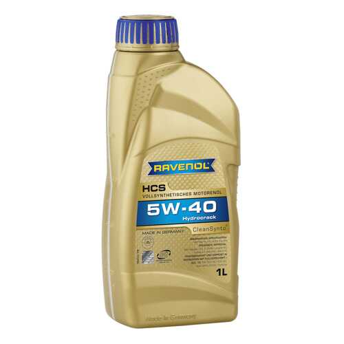 Моторное масло Ravenol HCS SAE 5W-40 1л в Несте Ойл