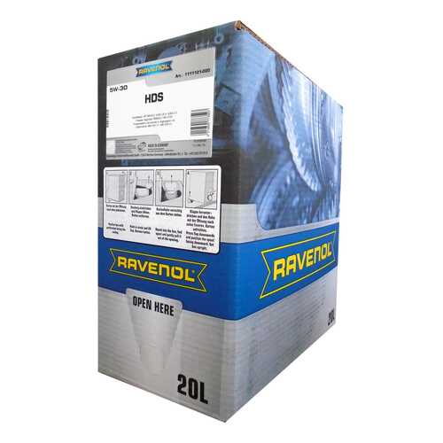 Моторное масло Ravenol HDS Hydrocrack Diesel Specif SAE 5W-30 20л в Несте Ойл