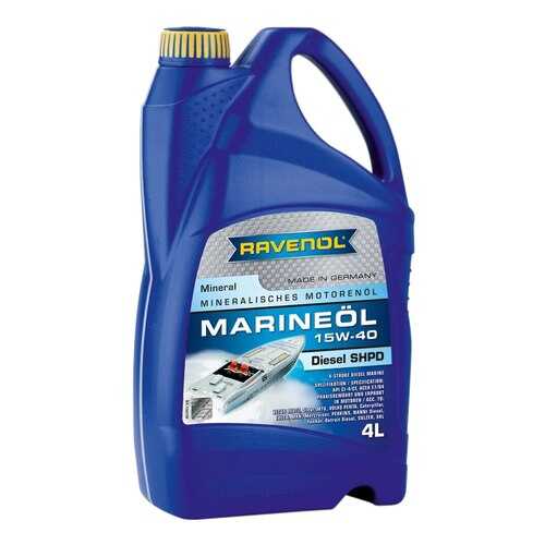 Моторное масло RAVENOL Marineoil Diesel SHPD SAE 15W-40 (4л) new в Несте Ойл