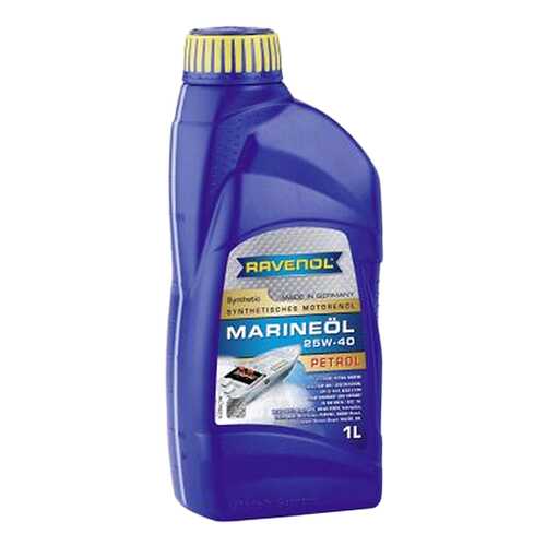 Моторное масло Ravenol Marineoil Petrol 25w-40 1л в Несте Ойл
