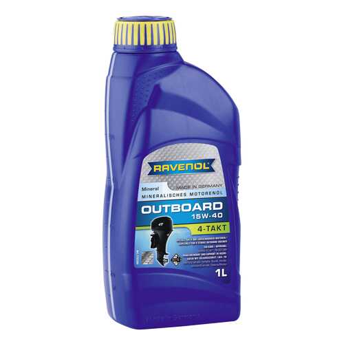 Моторное масло Ravenol Outboardoel 4T SAE 15W-40 1л в Несте Ойл