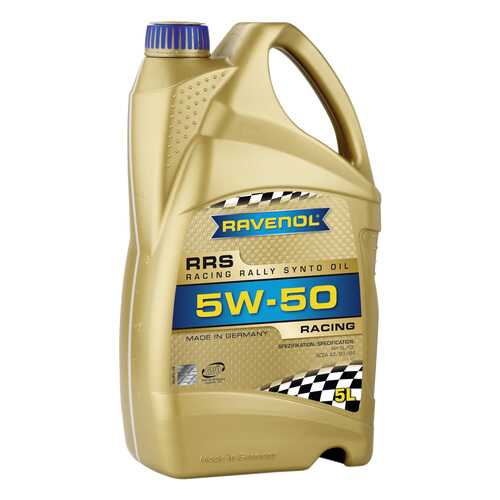 Моторное масло Ravenol Racing Rally Synto SAE 5W-50 5л в Несте Ойл