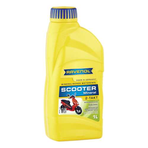 Моторное масло Ravenol Scooter 2-Takt Mineral 5W-30 1л в Несте Ойл