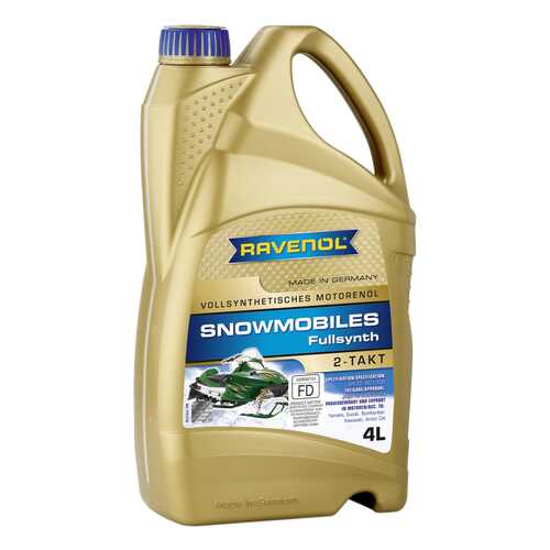 Моторное масло Ravenol Snowmobiles Fullsynth 2-Takt 5W-30 4л в Несте Ойл