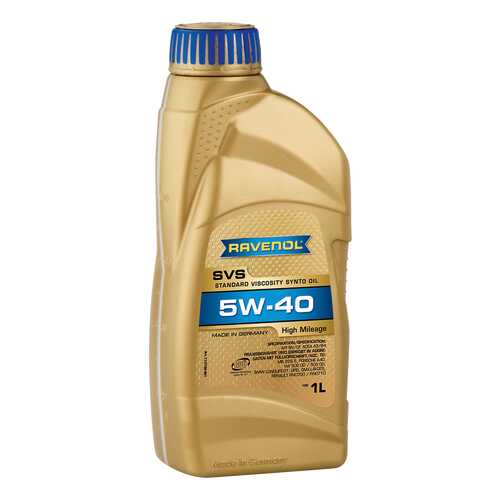 Моторное масло Ravenol SVS Standard Viscosity Synto Oil SAE 5W-40 1л в Несте Ойл