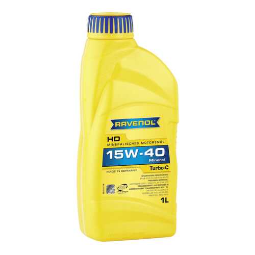 Моторное масло Ravenol Turbo-C HD-C SAE 15W-40 1л new в Несте Ойл