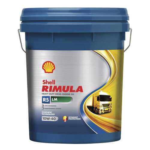 Моторное масло Shell Rimula R6 LM 10w-40 20л в Несте Ойл