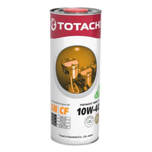Моторное масло Totachi Niro LV Semi-Synthetic SN/CF 10W-40 1л в Несте Ойл