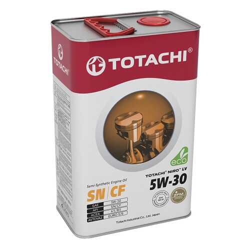Моторное масло Totachi Niro LV Synthetic 5W-30 4+1 л в Несте Ойл