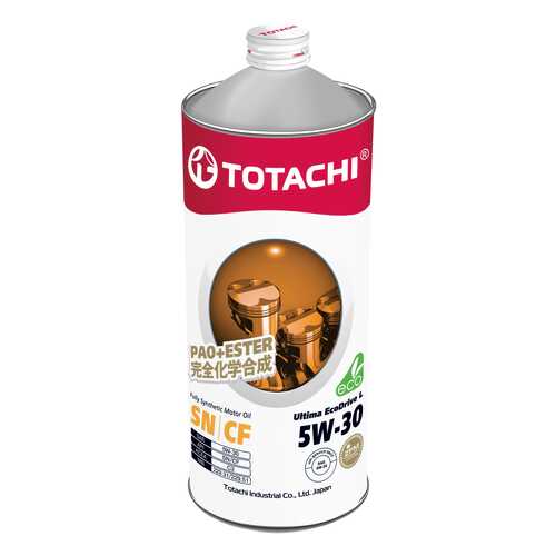 Моторное масло Totachi Ultima EcoDrive L Fully Synthetic SN/CF 5W-30 1л в Несте Ойл