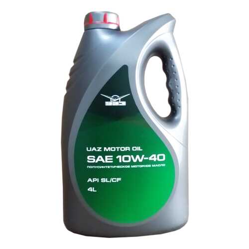 Моторное масло UAZ Motor Oil SAE 10W-40 4л в Несте Ойл