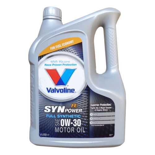 Моторное масло Valvoline Synpower FE SAE 0W-30 4л в Несте Ойл