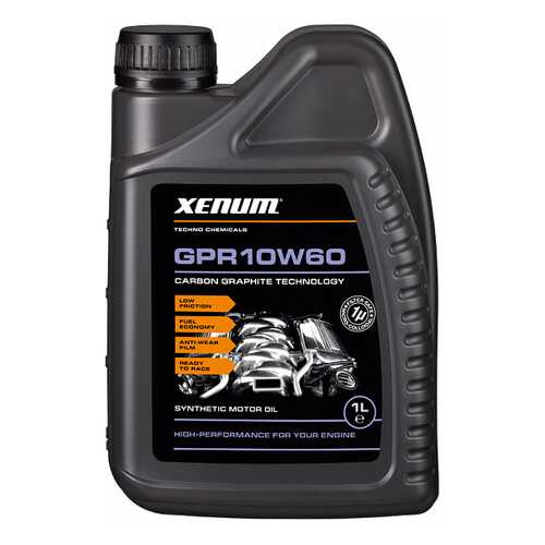 Моторное масло Xenum GPR 10W-60 1л в Несте Ойл