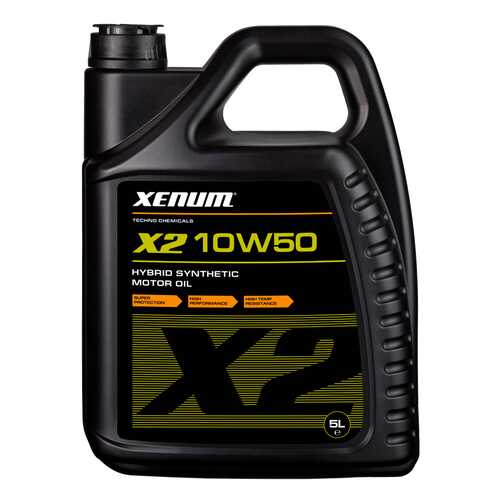 Моторное масло Xenum X2 10W-50 5л в Несте Ойл