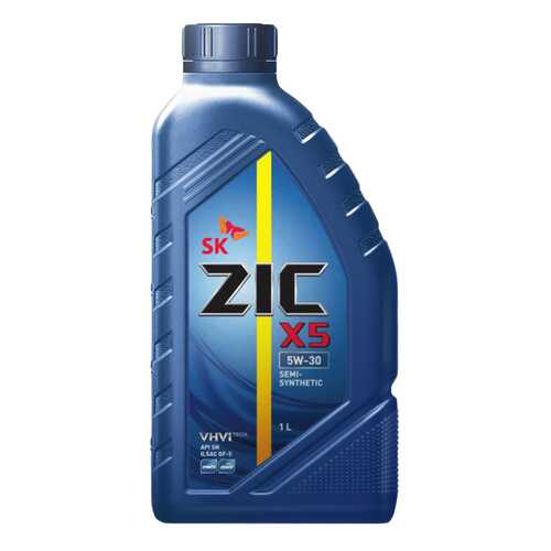 Моторное масло Zic X5 5W-30 1л в Несте Ойл