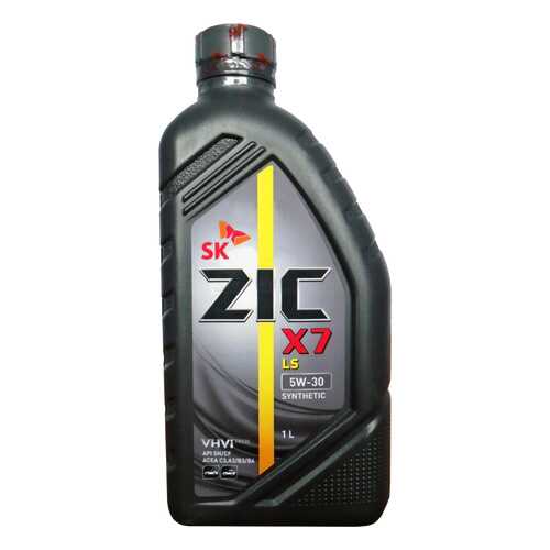 Моторное масло Zic X7 LS 5W-30 1л в Несте Ойл