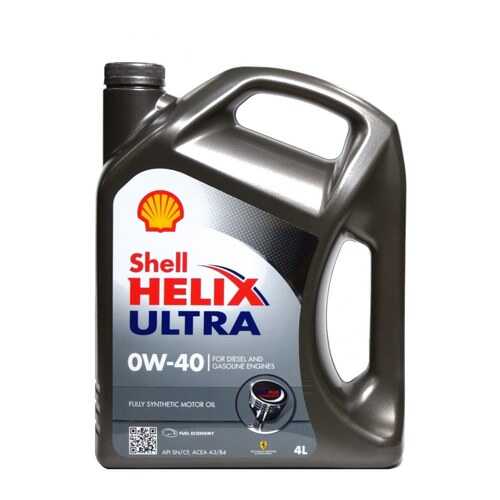 Shell М/Масло Синтетика Shell Helix Ultra 0w-40 4l в Несте Ойл