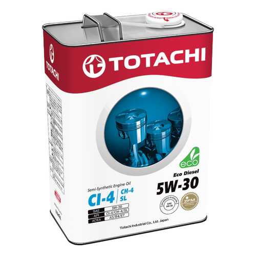 TOTACHI Eco Diesel Semi-Synthetic CI-4/CH-4/SL 5W-30 6л в Несте Ойл