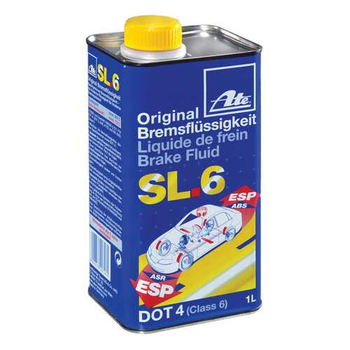 Тормозная жидкость ATE DOT 4 SL.6 1 л в Несте Ойл