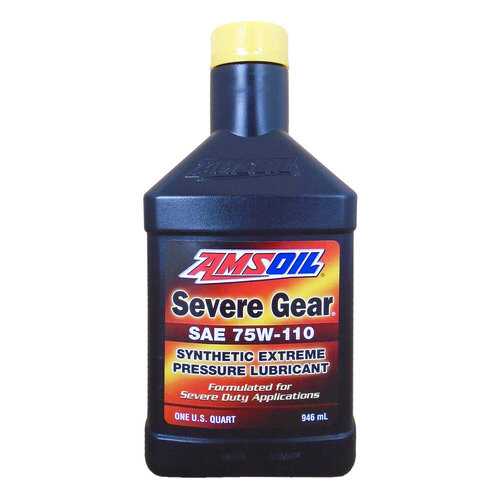 Трансмиссионное масло AMSOIL Severe Gear Synthetic Extreme Pressure Lubricant 75W-110 0,9л в Несте Ойл
