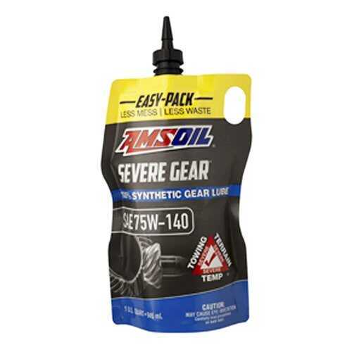 Трансмиссионное масло AMSOIL Severe Gear Synthetic Extreme Pressure Lubricant 75W-140 0,9л в Несте Ойл