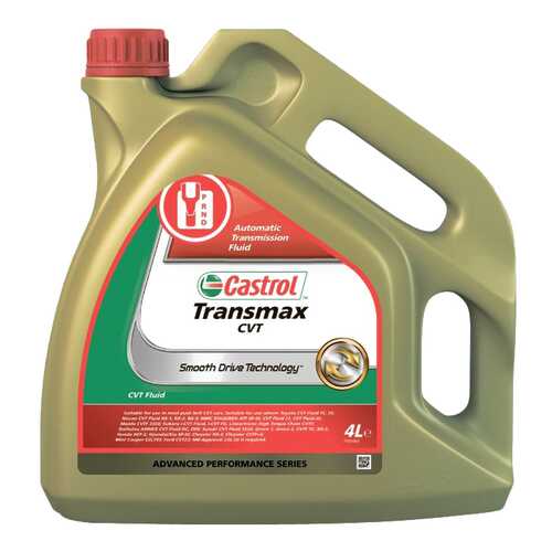Трансмиссионное масло Castrol Transmax CVT 4л 156CA6 в Несте Ойл