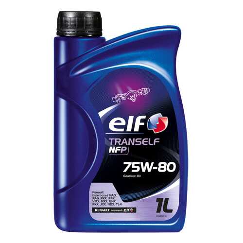 Трансмиссионное масло ELF TRANSELF NFP 75W80 1л (195003) в Несте Ойл