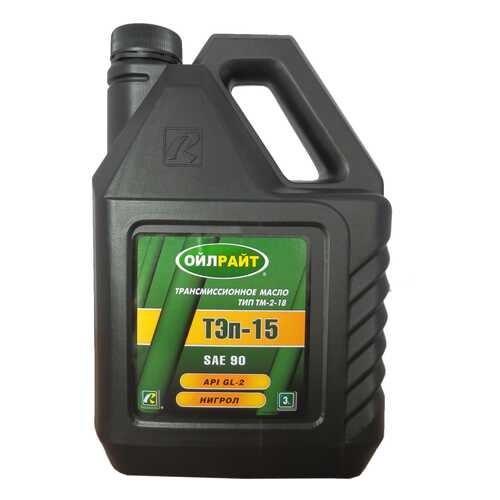 Трансмиссионное масло OILRIGHT TM-2-18 3л 2553 в Несте Ойл