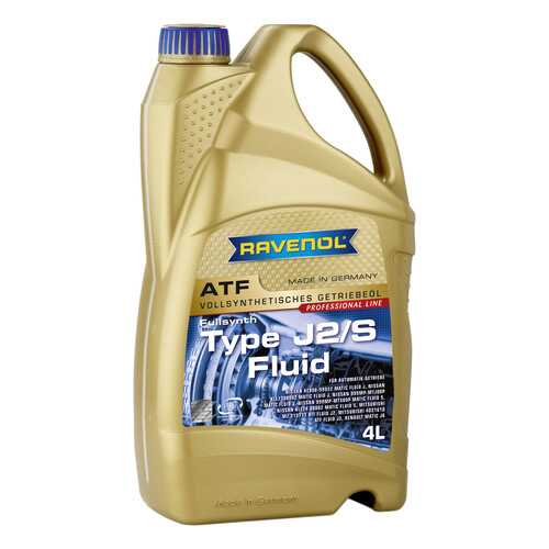 Трансмиссионное масло RAVENOL ATF J2/S 4л 1211115-004-01-999 в Несте Ойл